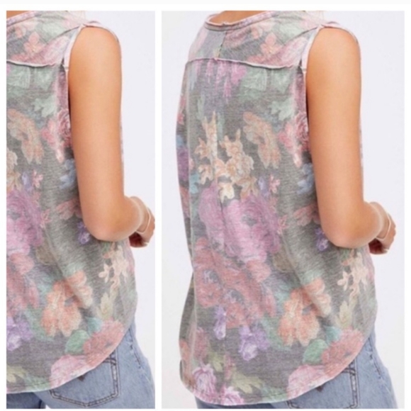 We The Free Tropical Gardenia Top Size XS - Picture 3 of 7